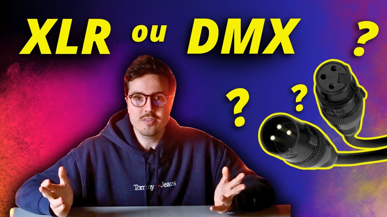 Quelle est la différence entre un câble XLR et un câble DMX ?