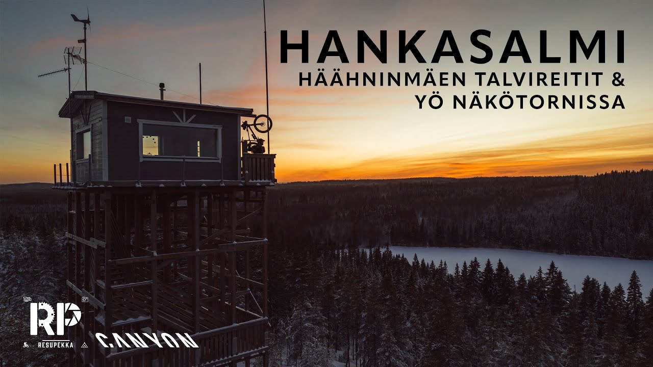 HANKASALMEN TALVIPYÖRÄILYREITIT & YÖ NÄKÖTORNISSA I HANKASALMI WINTER TRAILS I Subtitles
