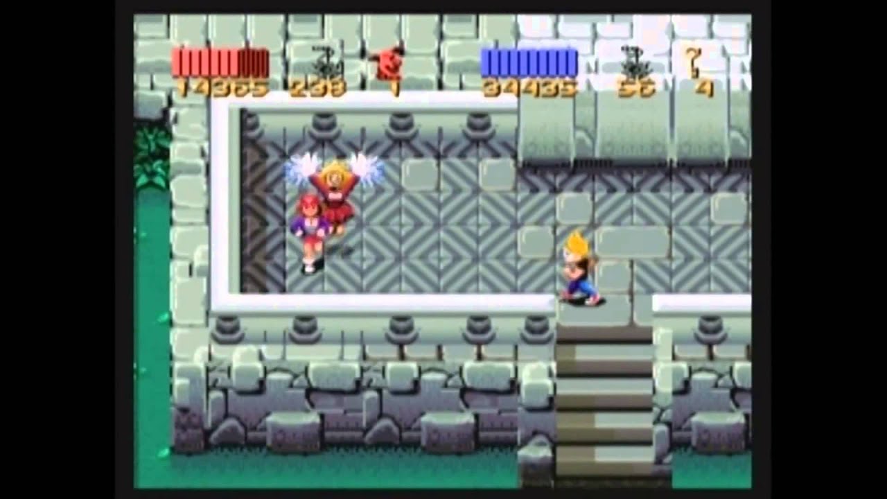 SNES - Zombies Ate My Neighbors - Level 7