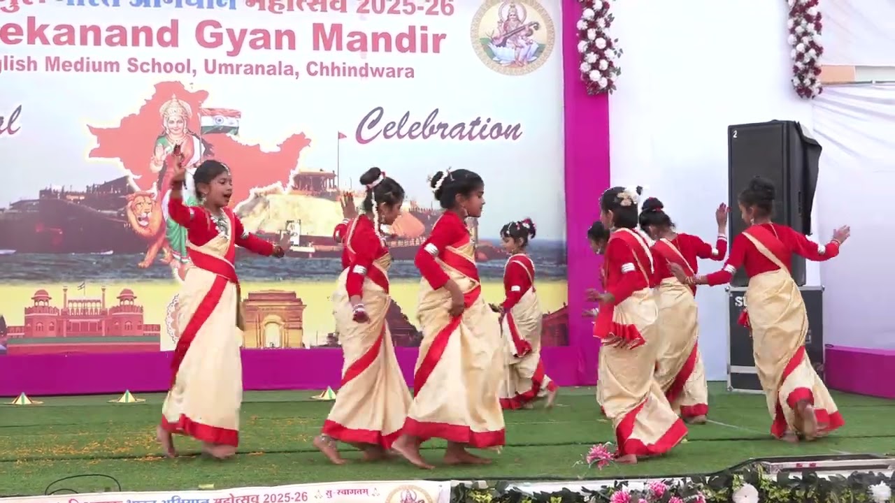 Rangila re Rangila || Annual Function Dance By Class-3rd Students