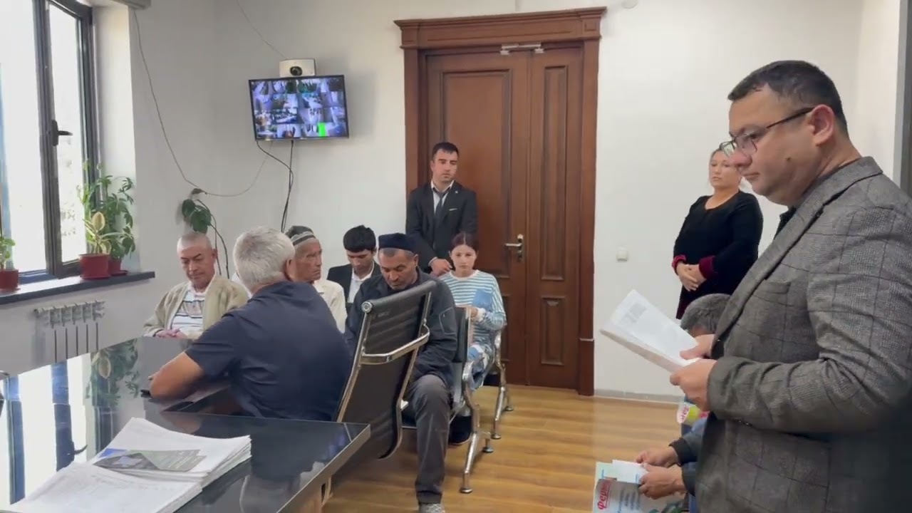 24.10.2025 yilda Agrobank ATB Sariosiyo filialida fuqarolar va tadbirkorlar uchrashuvi o'tkazildi
