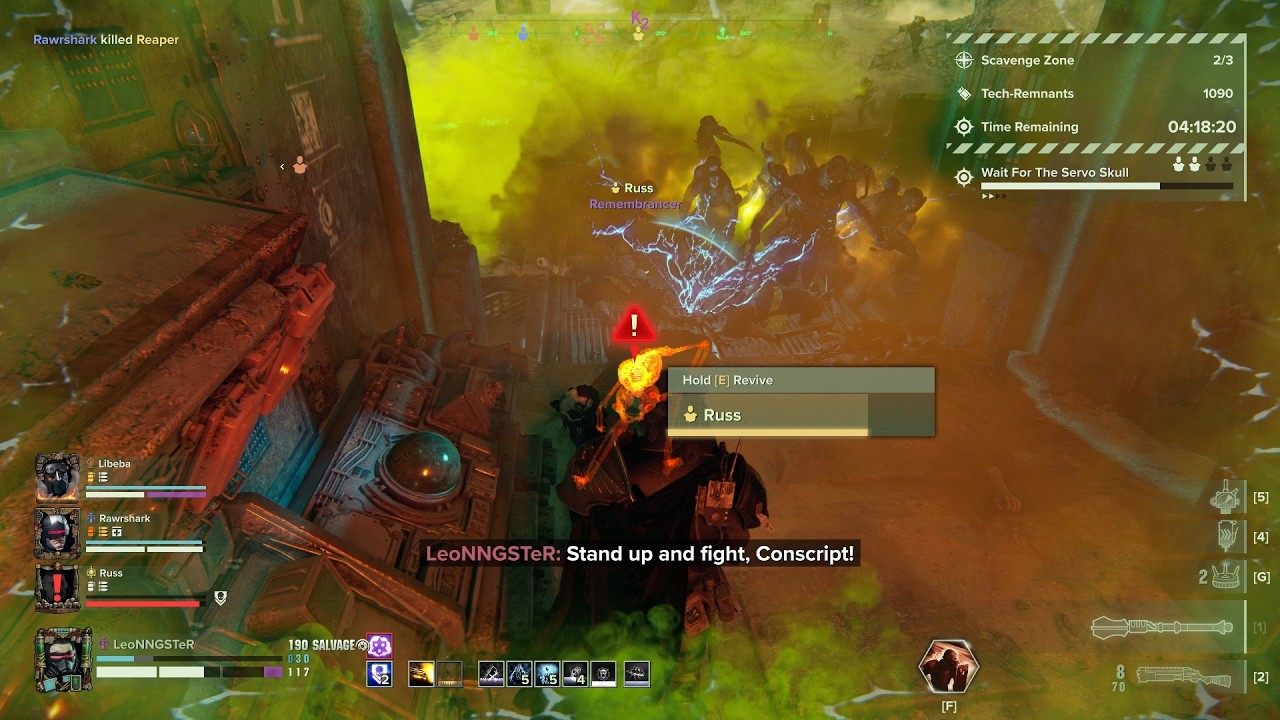 Warhammer 40K: Darktide – Deadside Run | Beyond the Hive Update Expedition Gameplay (No Commentary)