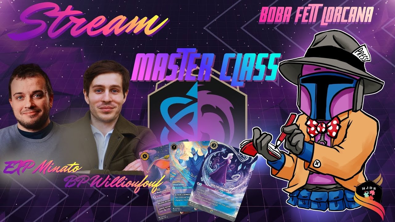 Lorcana MasterClass Blurple avec Minato et Willioufouf