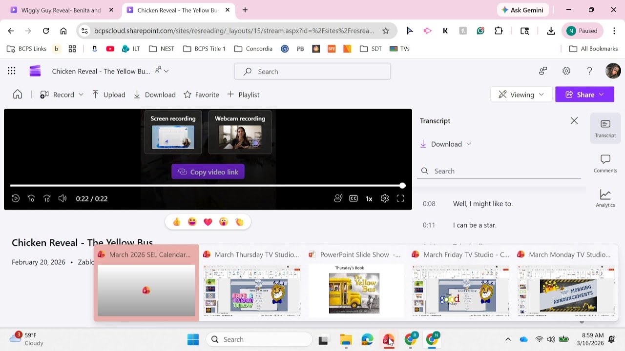 Rossville Elementary Productions Live Stream