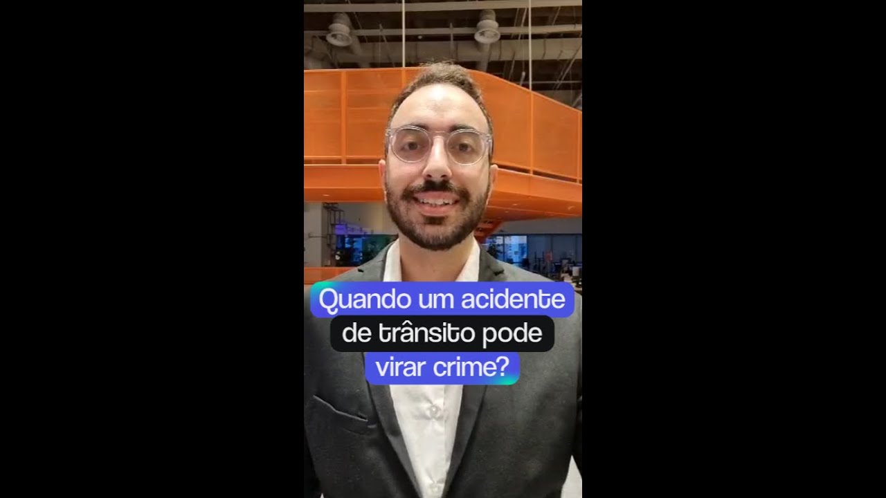 Quando um ACIDENTE de tr&acirc;nsito pode virar CRIME ou infra&ccedil;&atilde;o ao condutor?