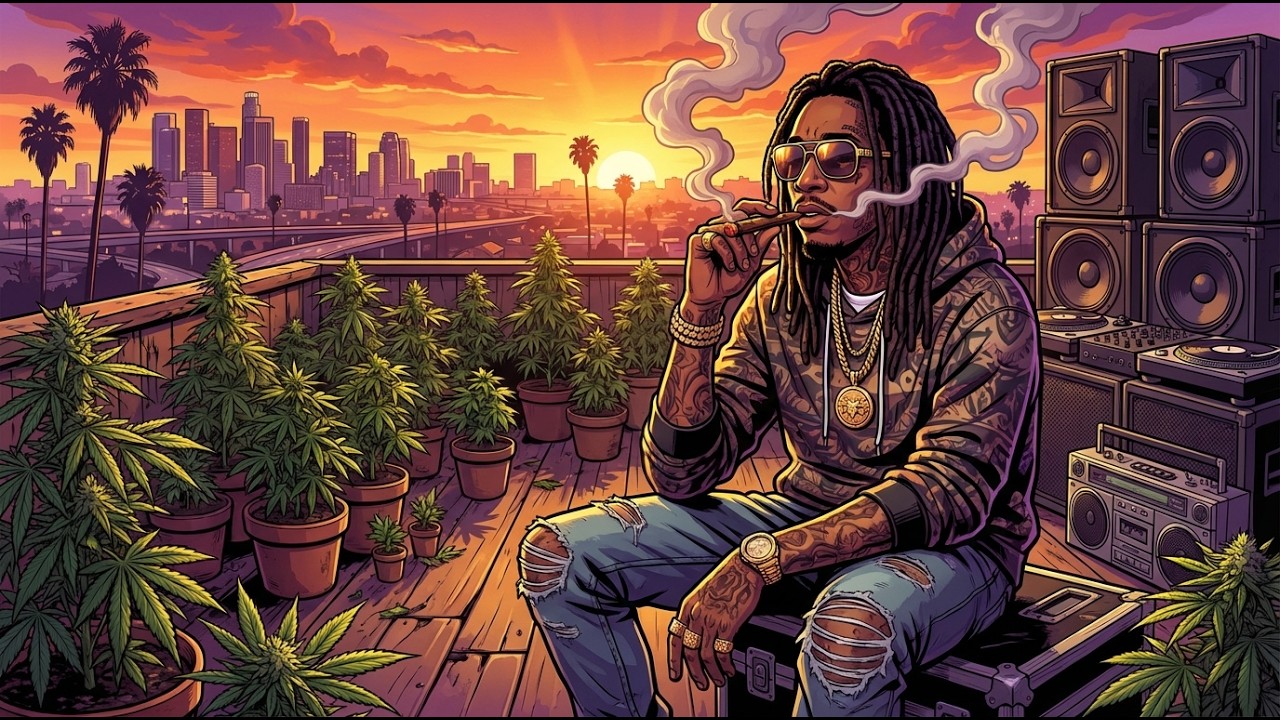 Roll One & Relax Playlist — 420 Hip Hop Chill Session
