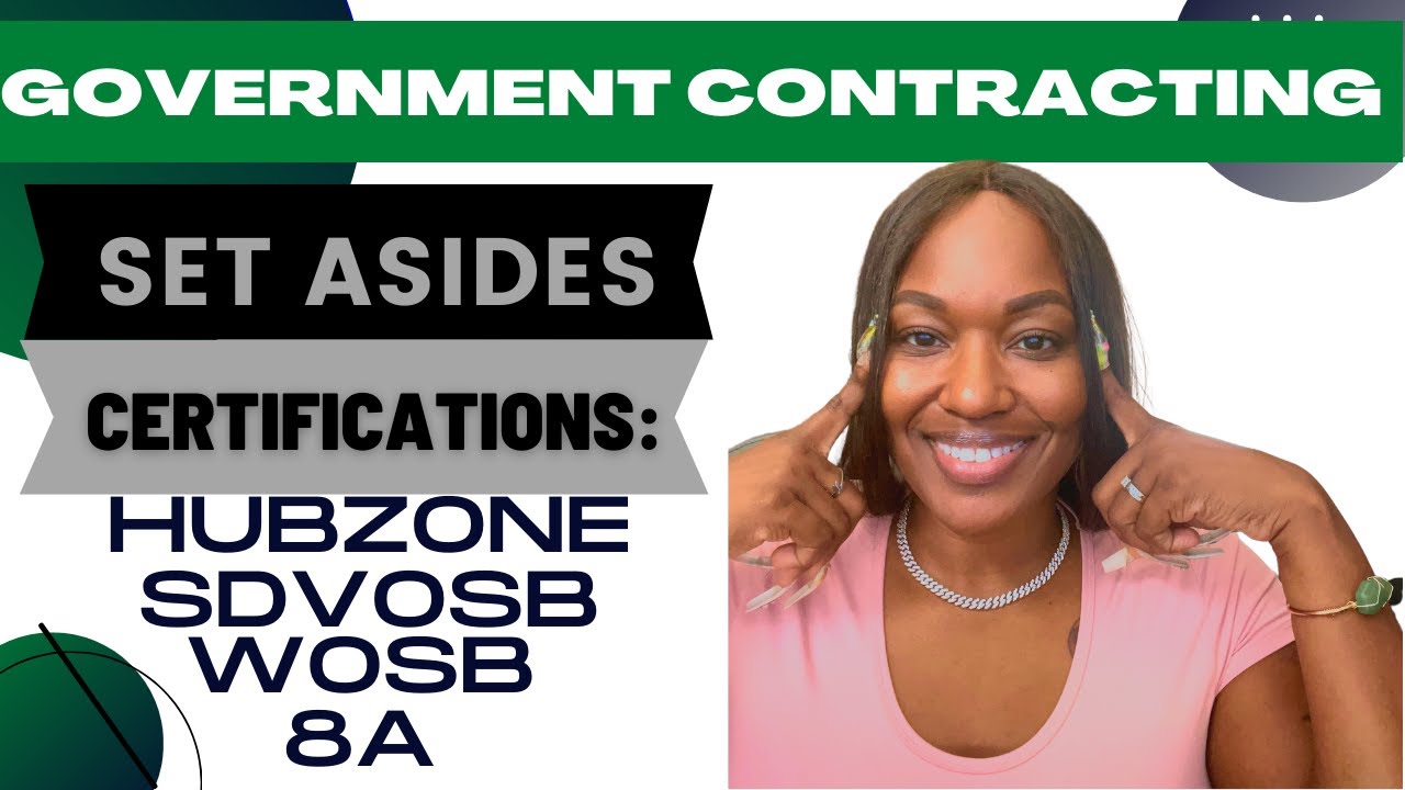 What Are Set Aside Contracts? | Government Contracting | 4 The Kulture Interview