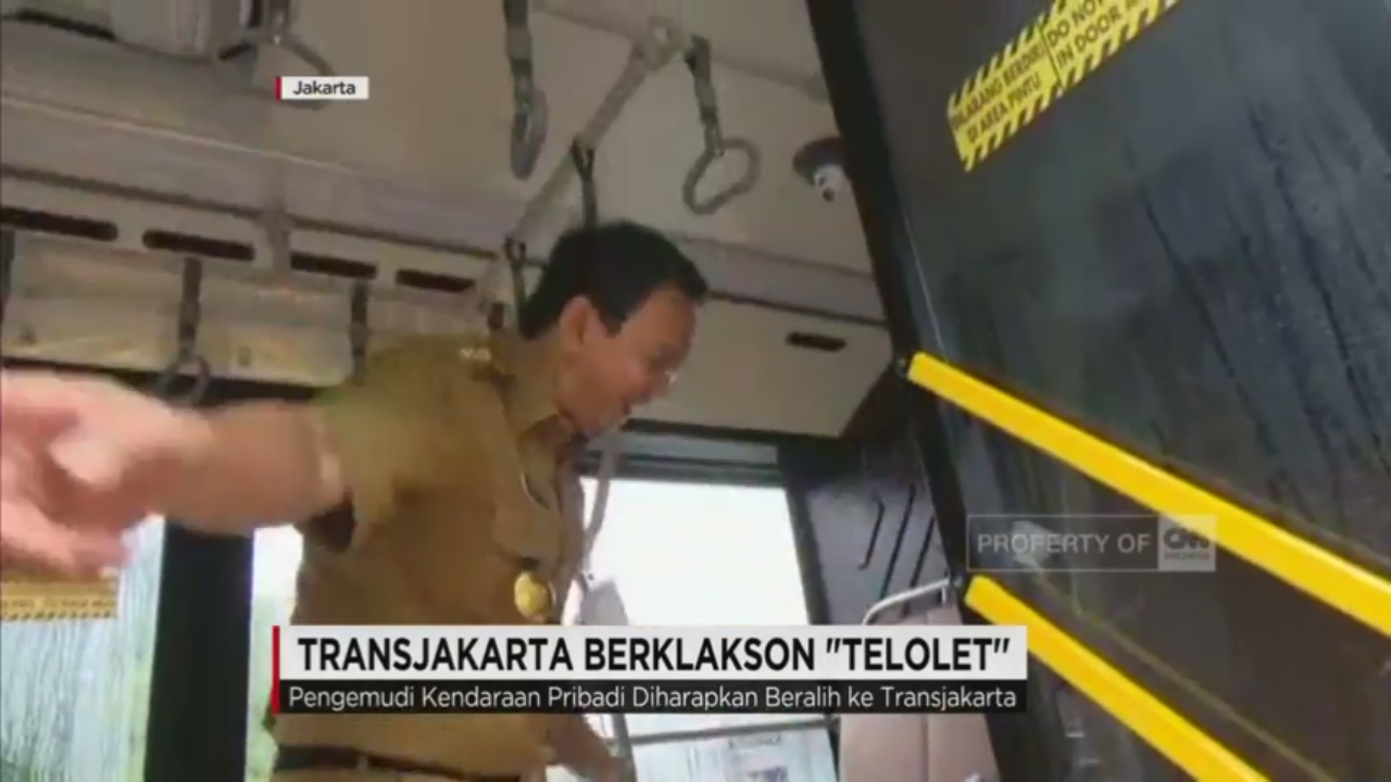 TransJakarta Berklakson 'Telolet'