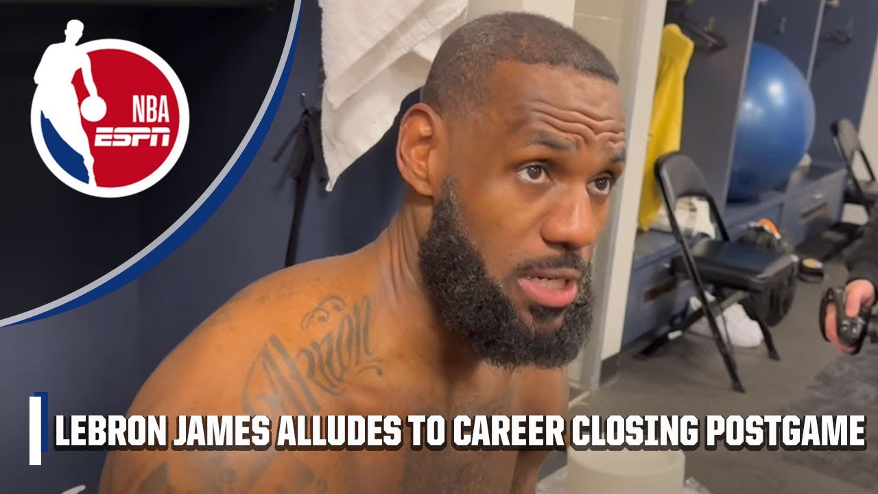 LeBron James on how much longer he'll play in the NBA: 'I don't have much time left' | NBA on ESPN
