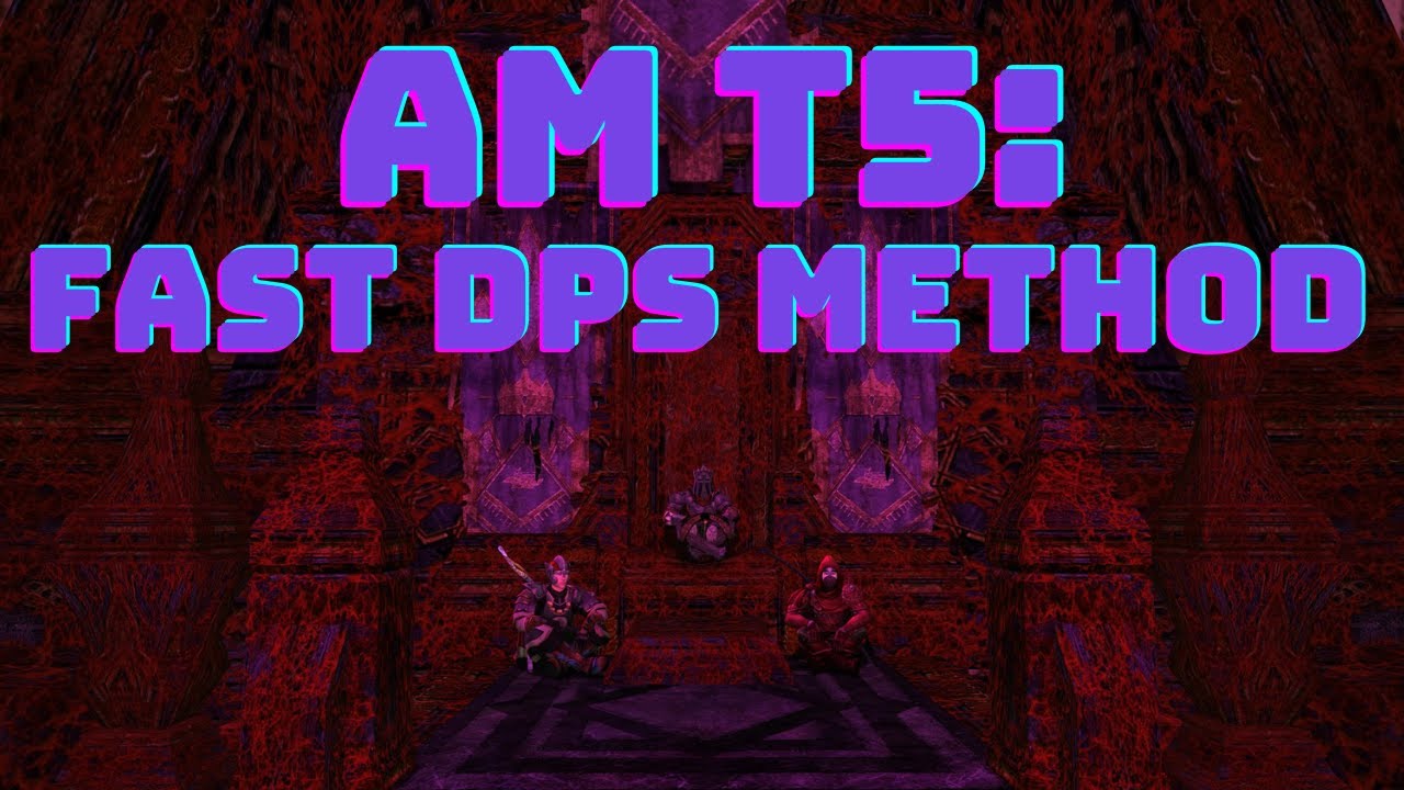Lotro AM T5: Fast DPS Method