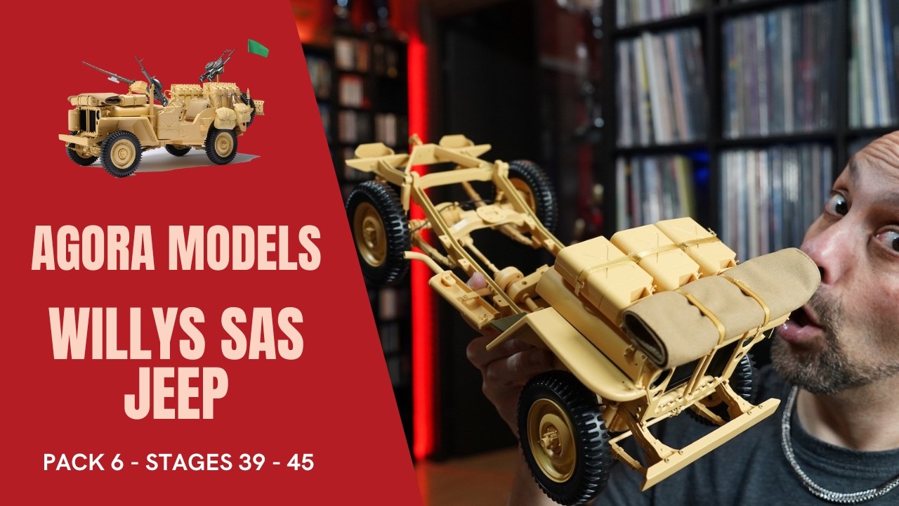 Willy's SAS Jeep - Agora Models - Pack 6 - Stages 39-45