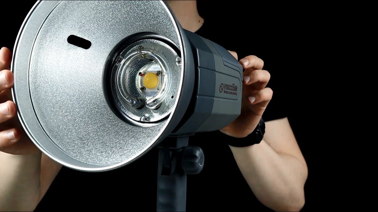 Visico 5 TTL: аккумуляторная мощная высокоскоростная студийная вспышка