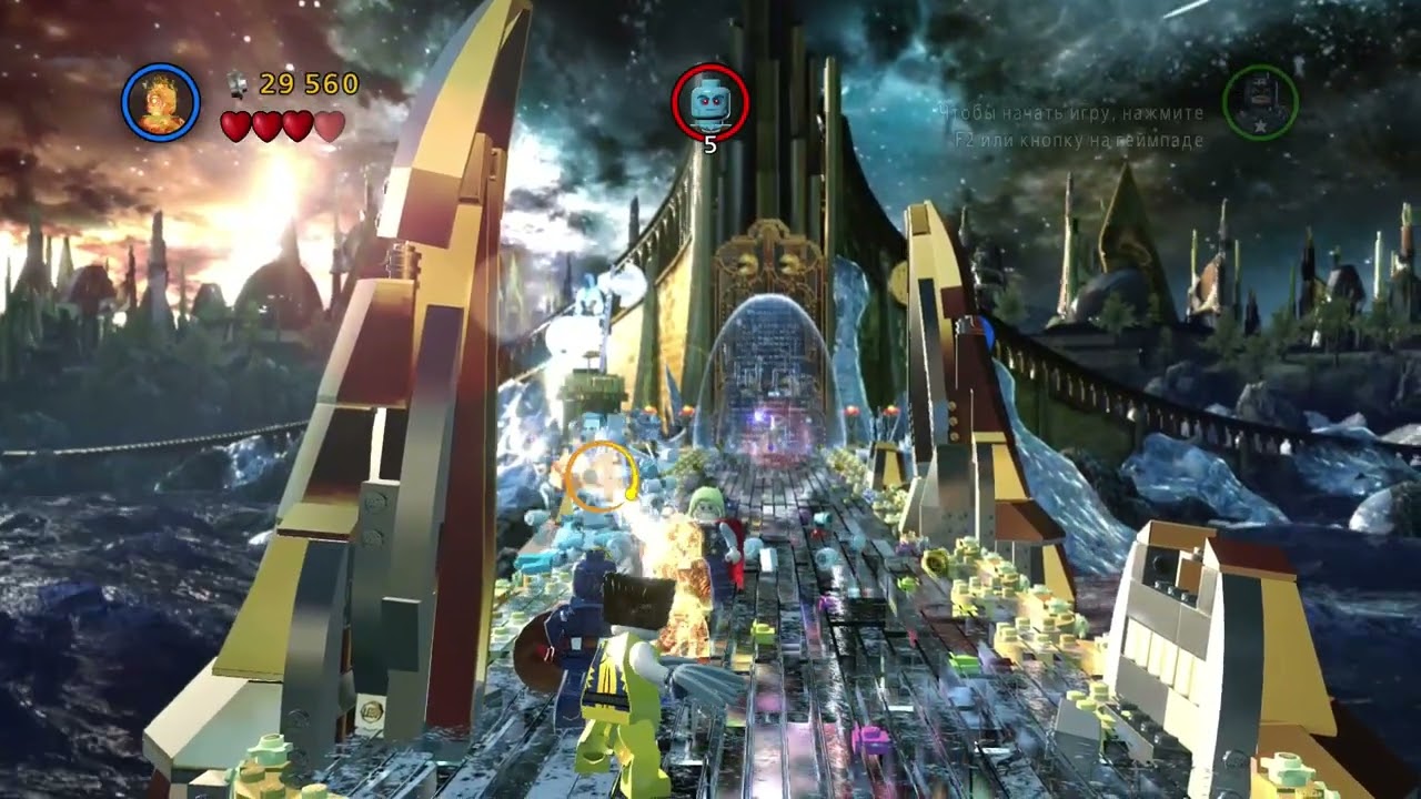 LEGO Marvel Super Heroes Тор прохождение (PC) #7