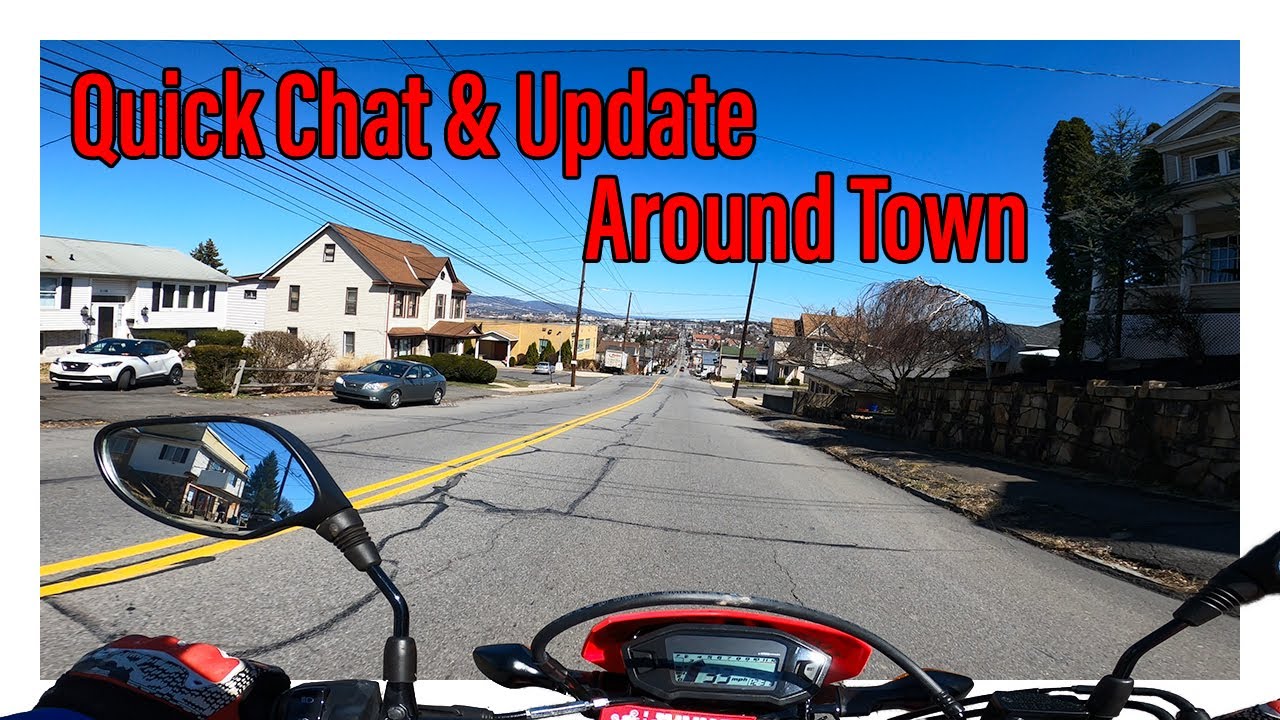 A Trip Around The Block & Channel Update | Honda CRF250L