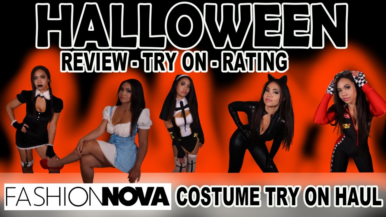 FASHIONNOVA HALLOWEEN COSTUME Try on Haul [ Full Version ] #fashionnova #Halloween #costume