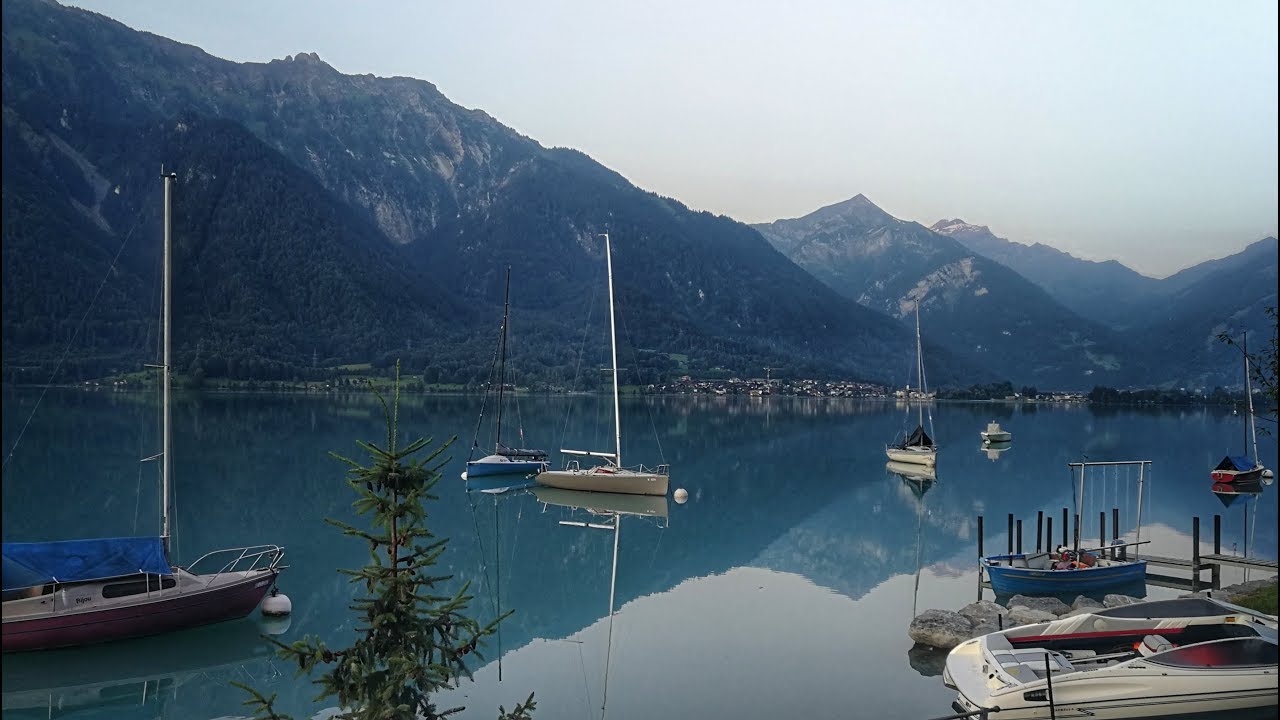 Schweiz mit dem Wohnmobil.  Brienzersee.