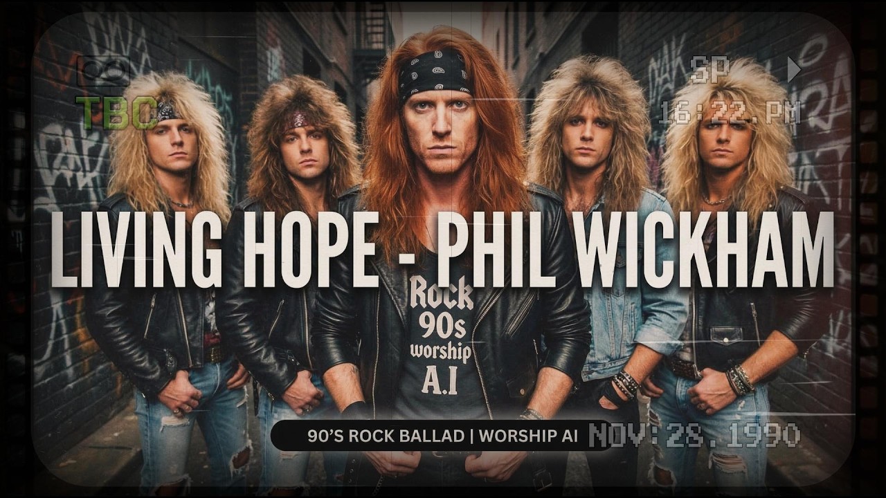 Living Hope (Phil Wickham)  - 90’s Rock Ballad | Worship AI