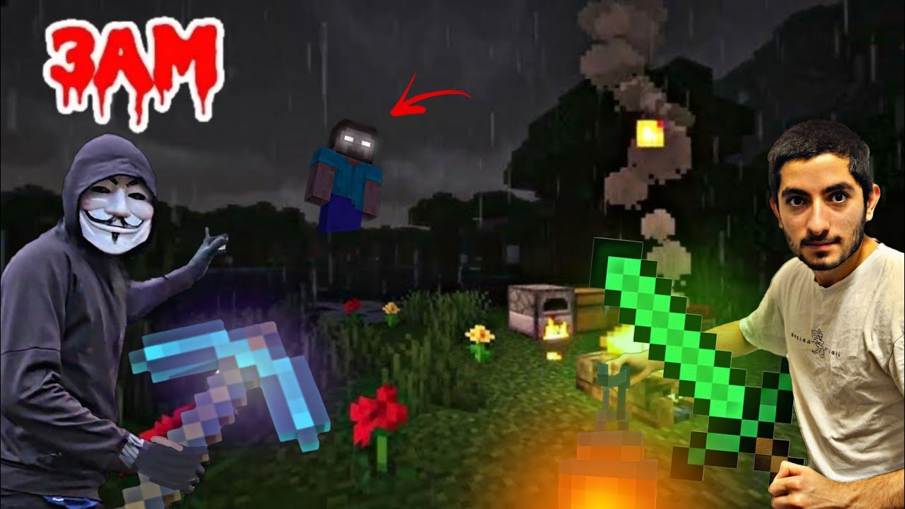 SPIELE NIEMALS MINECRAFT UM 3UHR NACHTS...