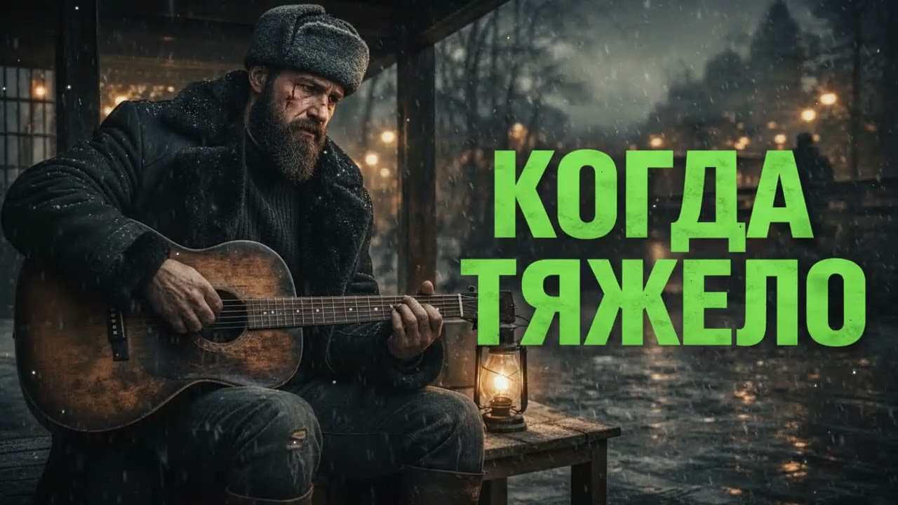 ❄️🎶 Когда жизнь проверяет молча | Русский шансон 2026 для души в холодную зиму