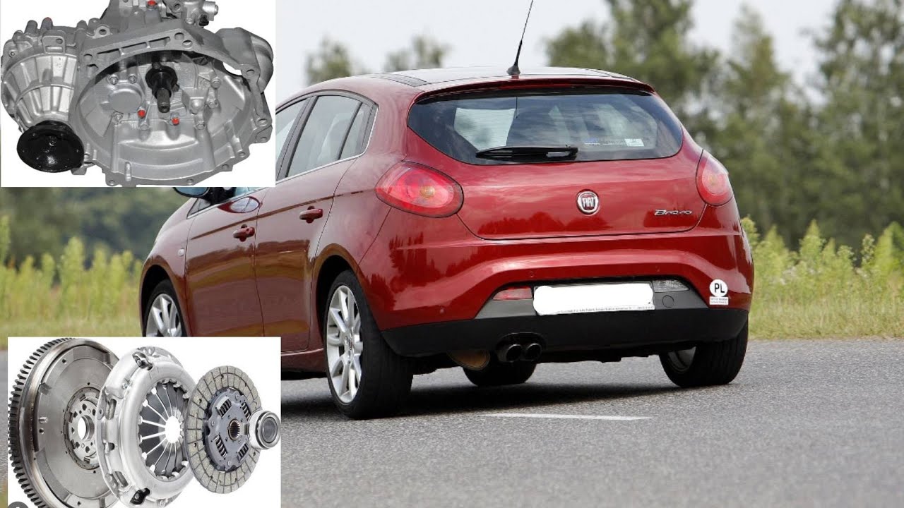 Jak wymienić sprzęgło skrzynie Fiat Bravo 2 II wymiana sprzęgła skrzyni biegów dwumasu dwumasowe koł