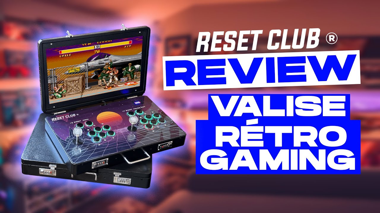 Découvrez notre Valise Gaming RESET CLUB !