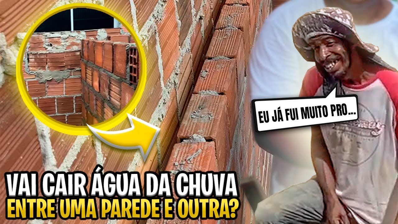 COMO EVITAR UMIDADE DA ÁGUA DA CHUVA ENTRE UMA PAREDE E OUTRA E OLHA O QUE IRAMAR DISSE!! | #19