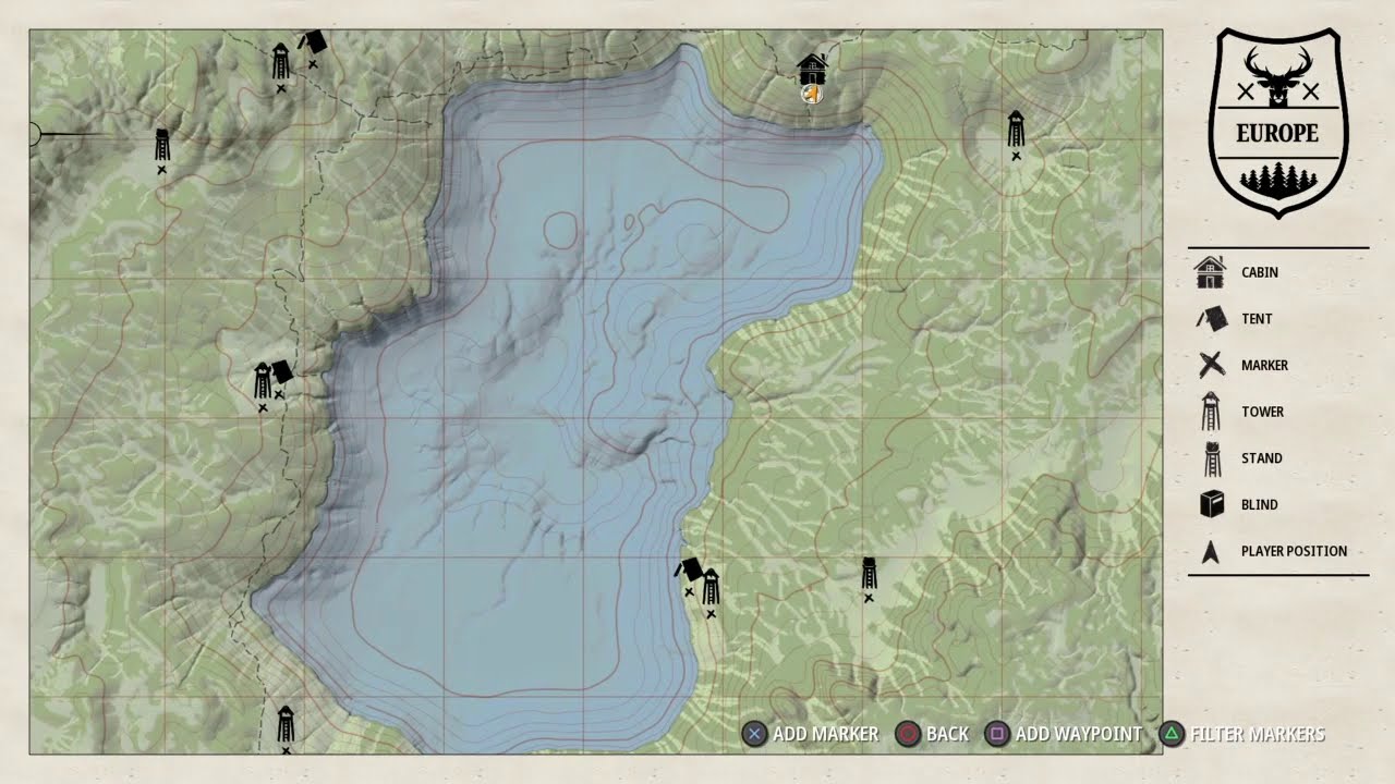 Hunting Simulator 2 All points of interest EVERY board PS4 and Xbox