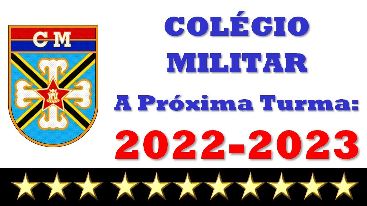 Colégio Militar: Preparatório 2022 2023 (Matemática)