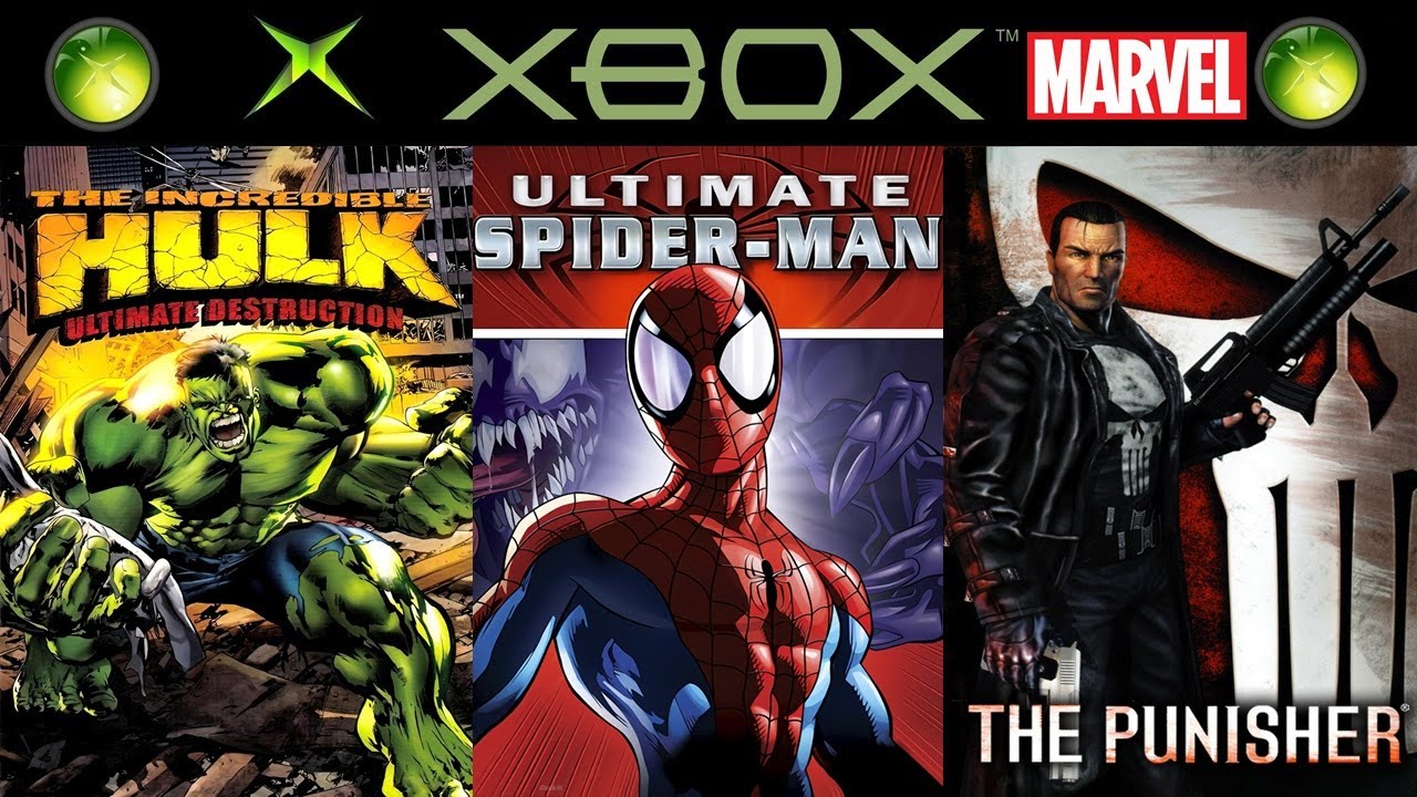 Все игры Marvel Superheroes на Xbox