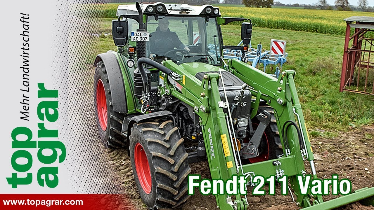 Fendt 211 Vario im top agrar-Einsatz; Teil 1/2