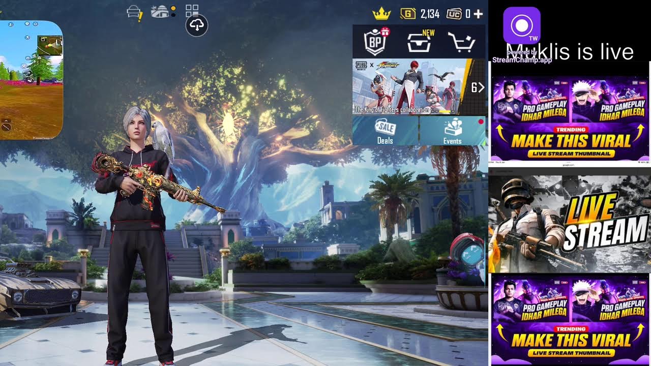 Broadcast powered by StreamChamp