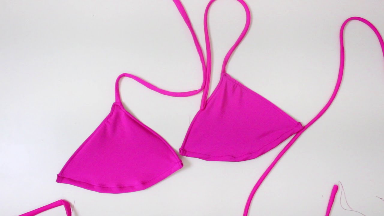 DIY Bikini Swim Suit Tutorial | Easy (pattern available)