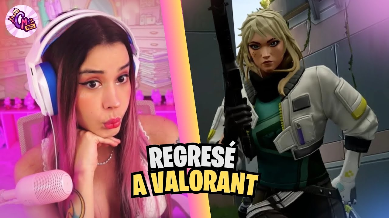 REGRESANDO A VALORANT 😱 / CRYSTAL MOLLY JUEGA VALORANT CON AMIGOS