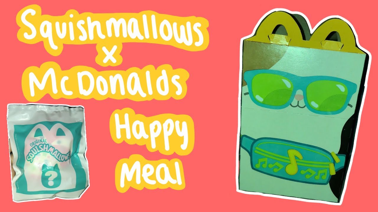 Squishmallows x McDonalds Happy Meal Unboxing ~ 6 of 12 With Letter Codes 🧸