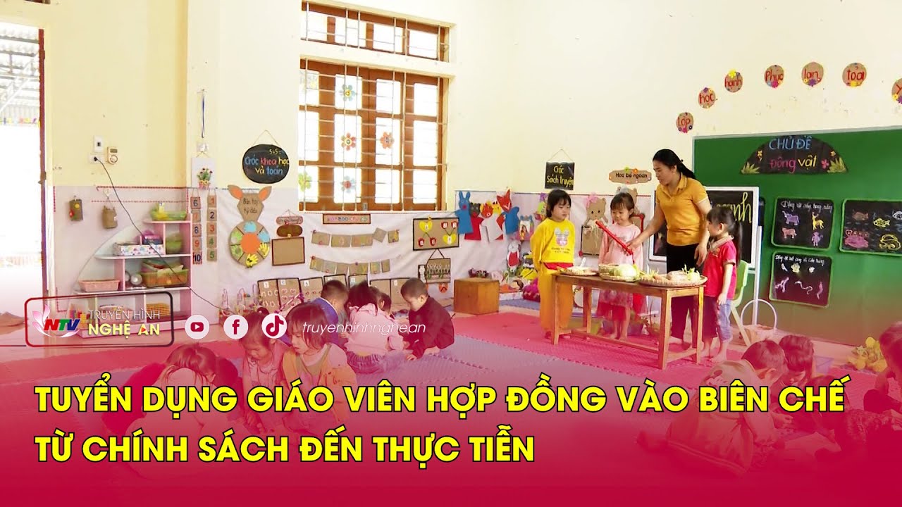 Tuyển dụng giáo viên hợp đồng vào biên chế - từ chính sách đến thực tiễn