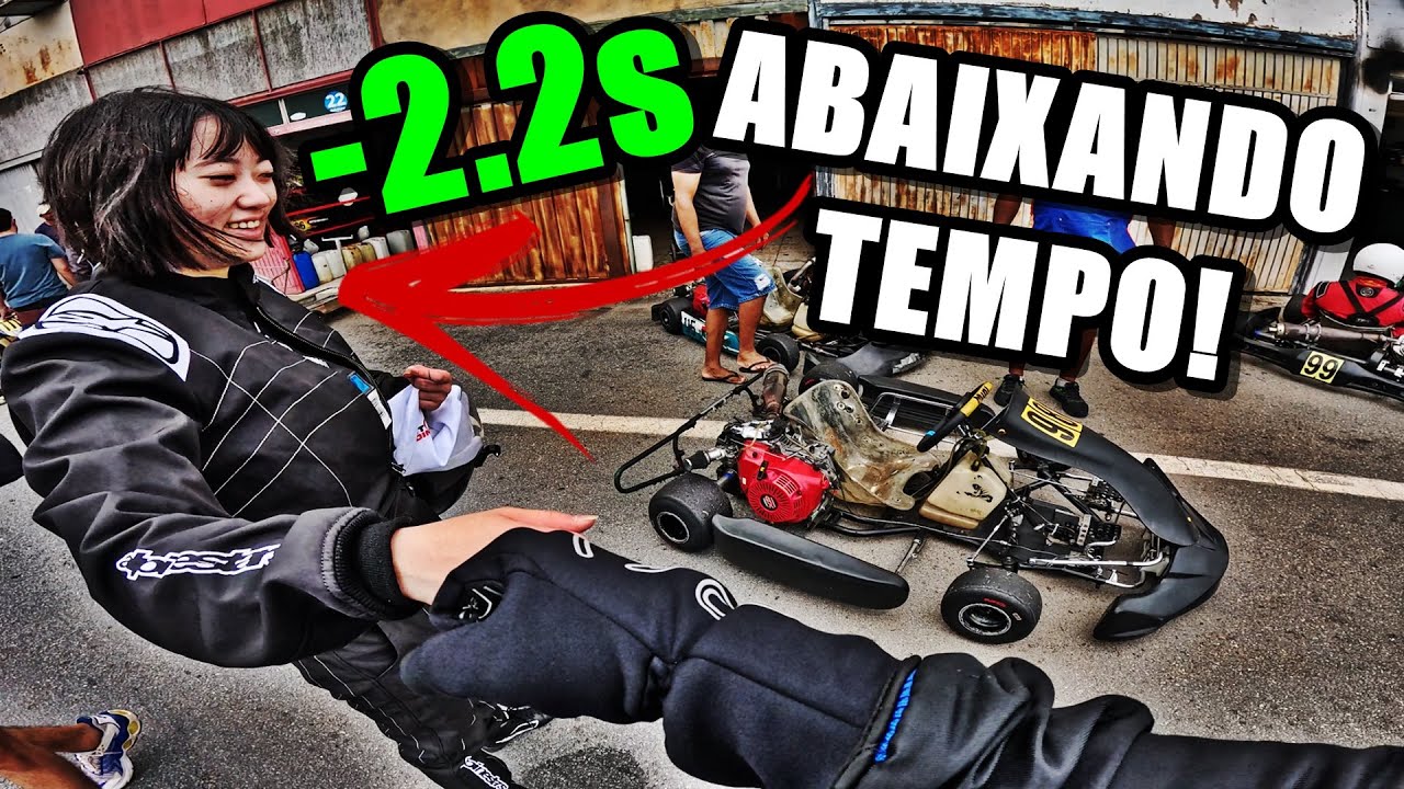 Essa DICA fez ela abaixar MUITO tempo no KART!!