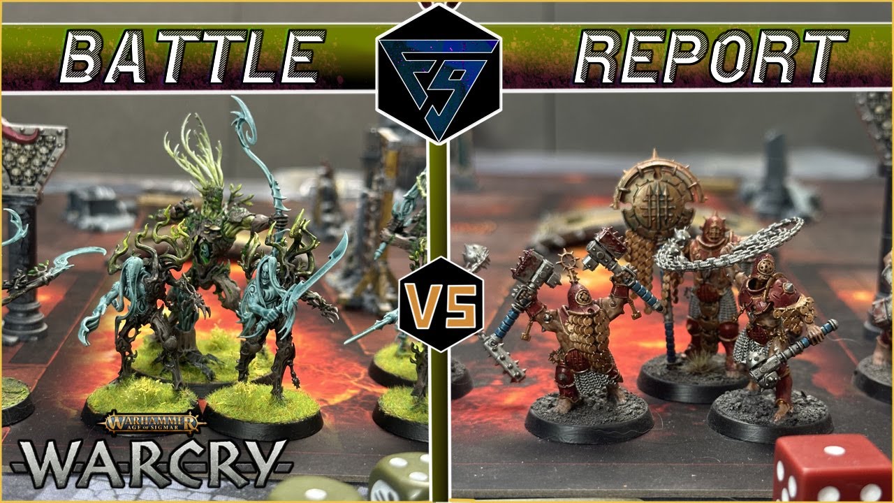 Sylvaneth VS Iron Golems - Warcry Battle Report
