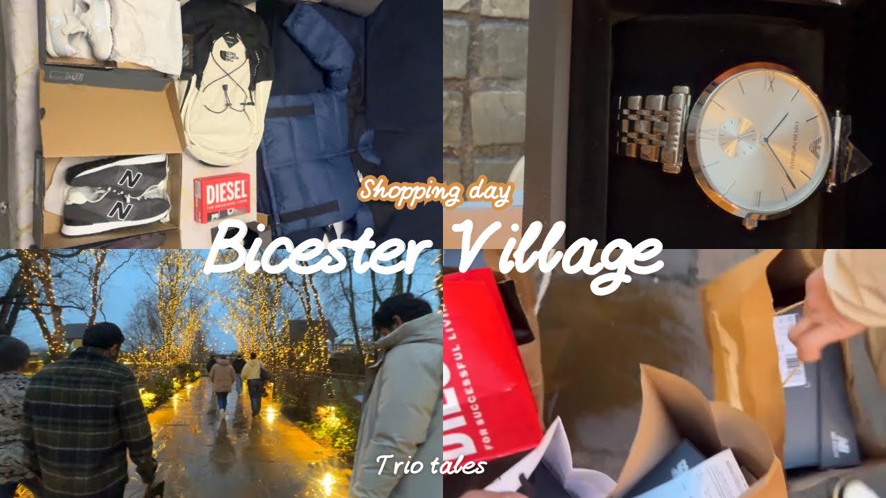 	A Day at Bicester Village 🛍️ | Trio Tales