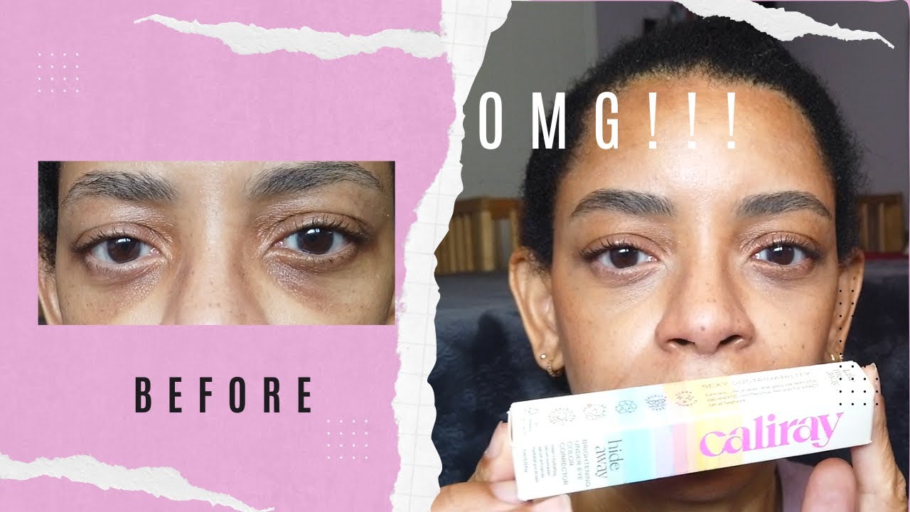 TRYING CALIRAY UNDER EYE CORRECTOR FOR DARK CIRCLES/ANY GOOD? 🤞🤷‍♂️#colorcorrector  #darkcicles