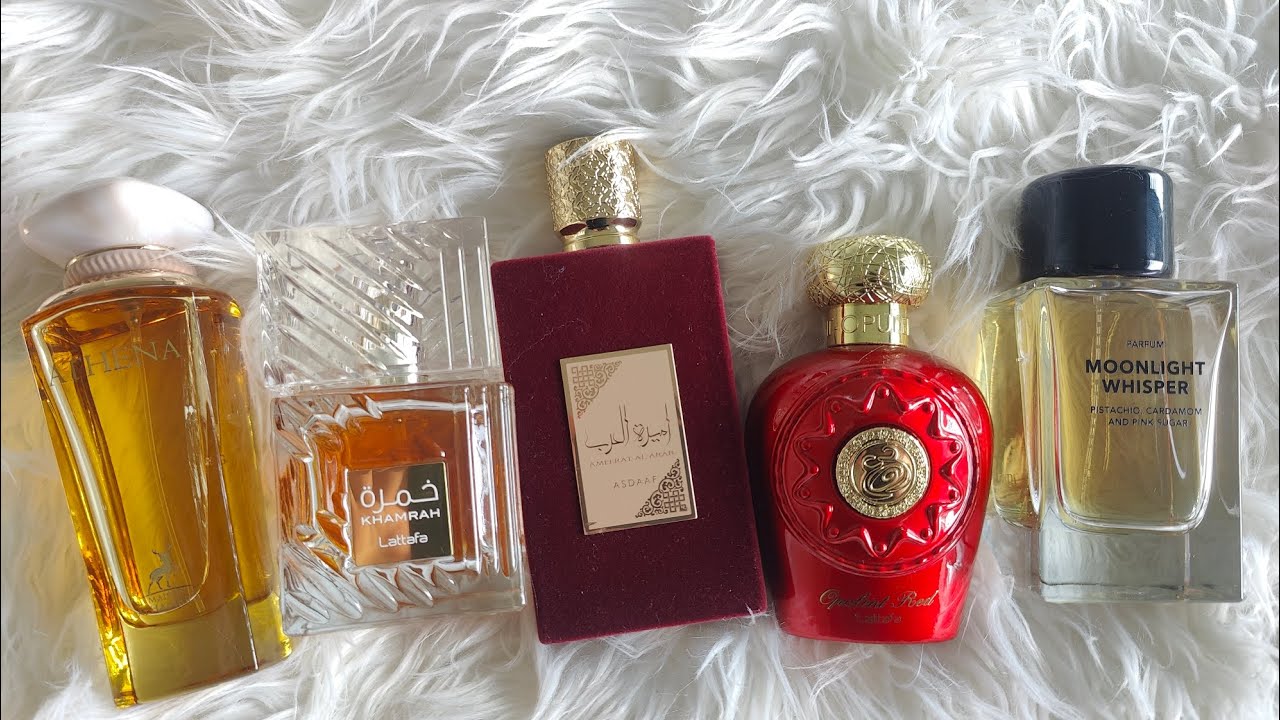 🏵️🏵️🪷🌺MIDDLE EASTERN PERFUMES: KHAMRAH,RED OUD, ATHENA, PRINCESS OF ARABIA 💐🪷🪷🪷