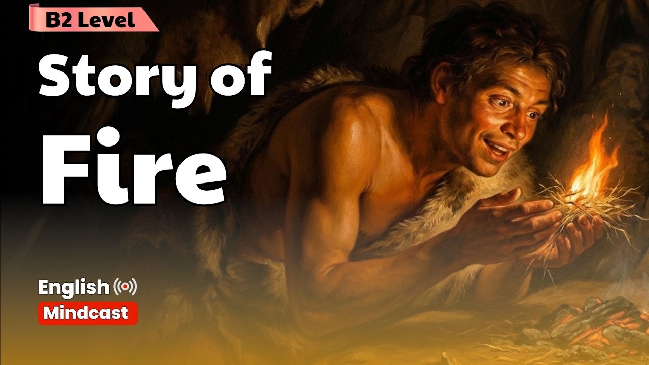 The History of Fire || Graded Reader || Improve Your English Fluency ✅️