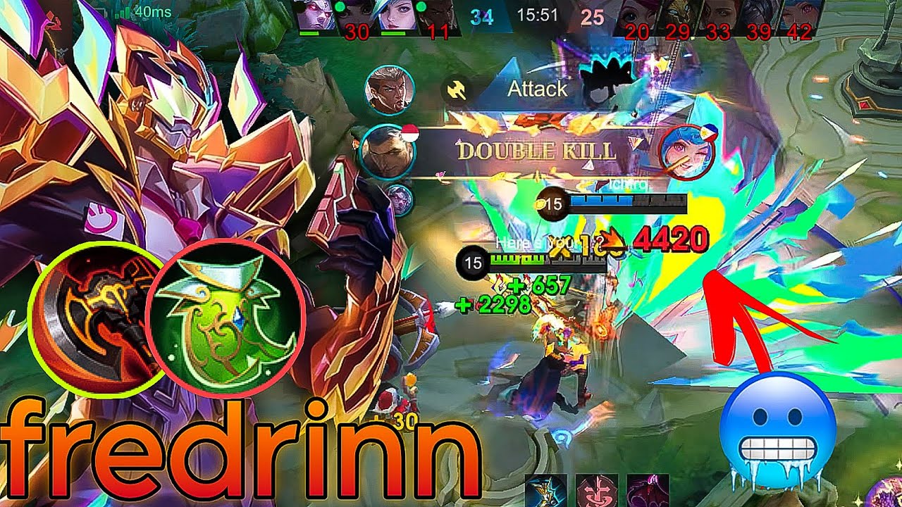 FREDRINN JUNGLE EMBLEMS FIGHTER GAMEPLAY SOLO RANKED 2026