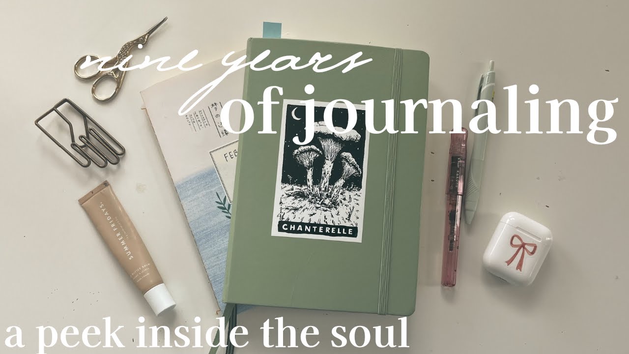 nine years of journals ✸ flipthrough feat. leuchtturm 1917, midori, travelers & moving forward 🖊️