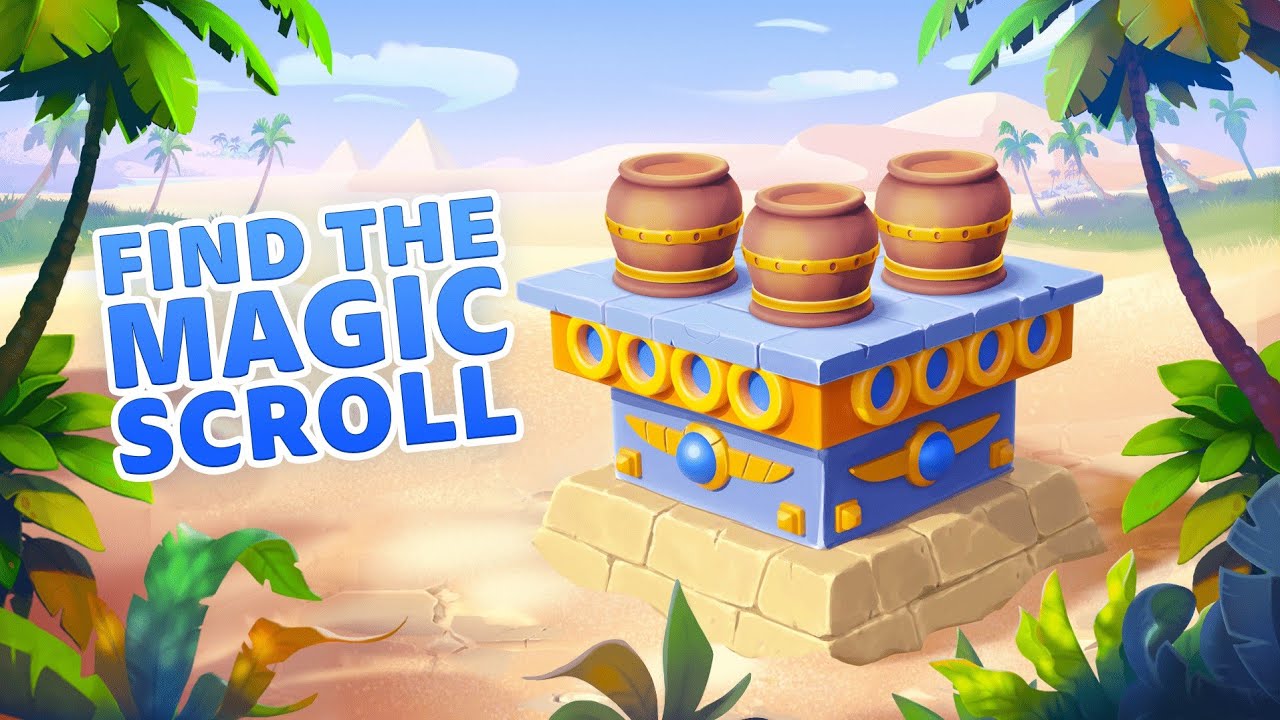 Family Island: Find the Magic Scroll Mini-Game