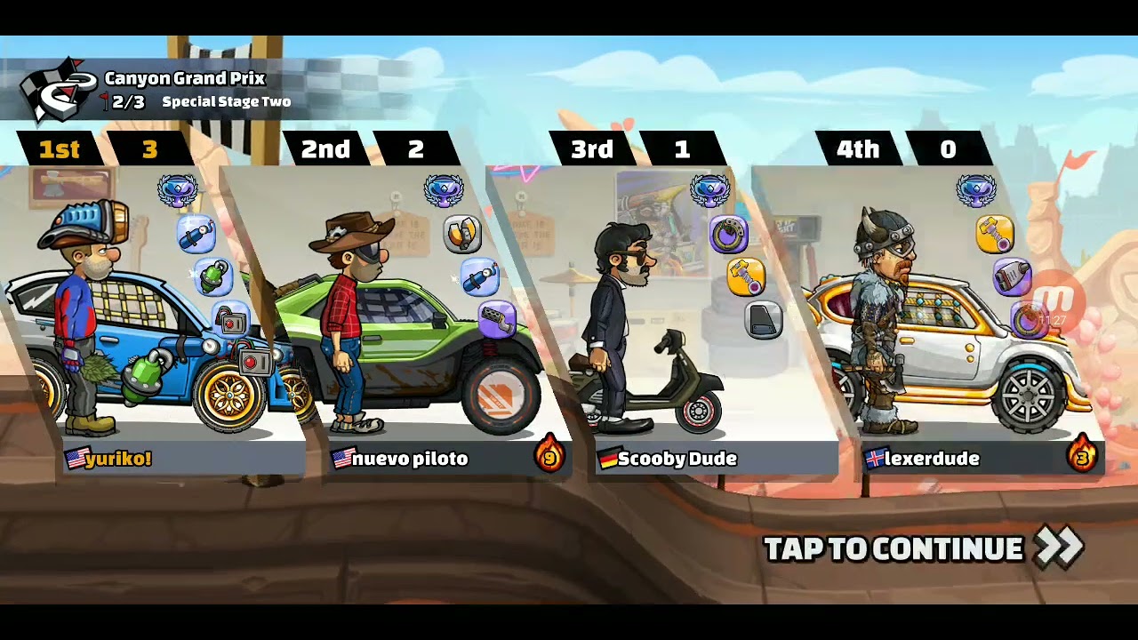 Skydiving, but 1 second 😌 - Hill climb racing 2