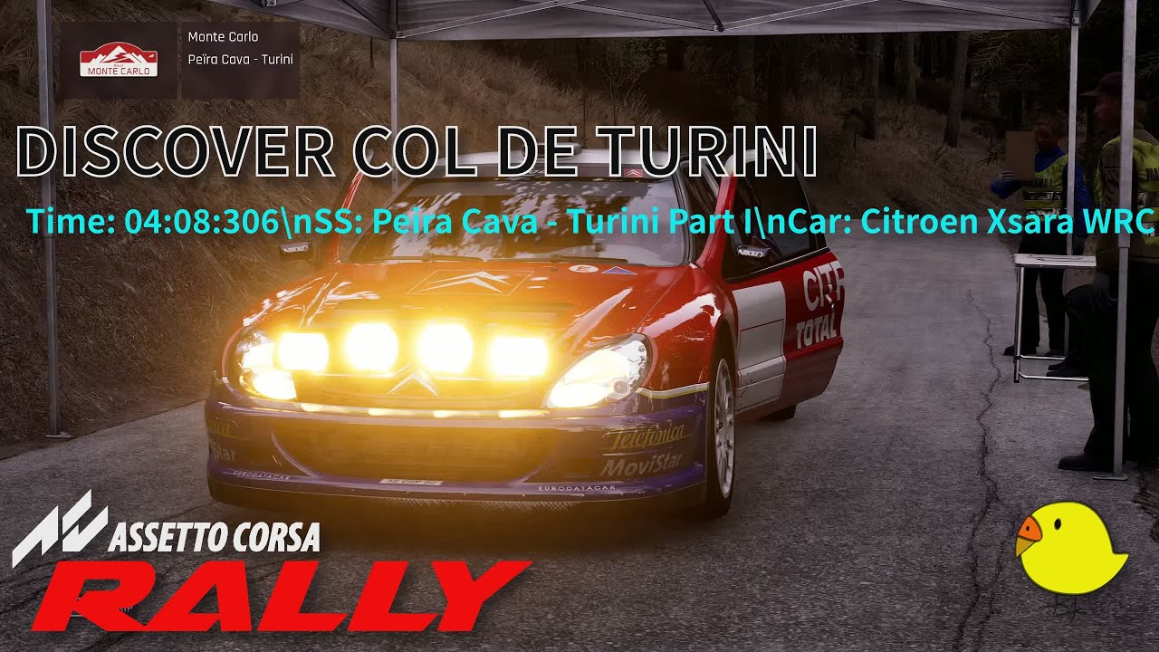 #AssettoCorsaRally / DISCOVER COL DE TURINI