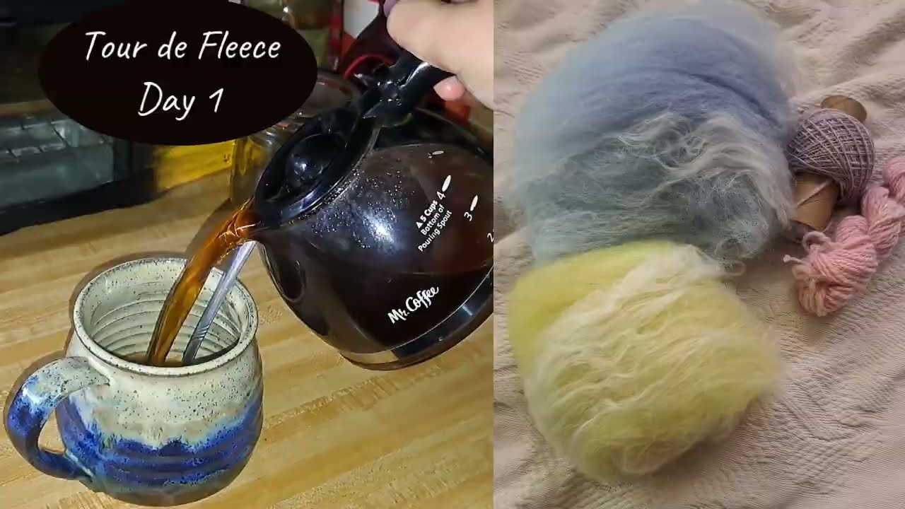 Tour de Fleece 2024 Day 1