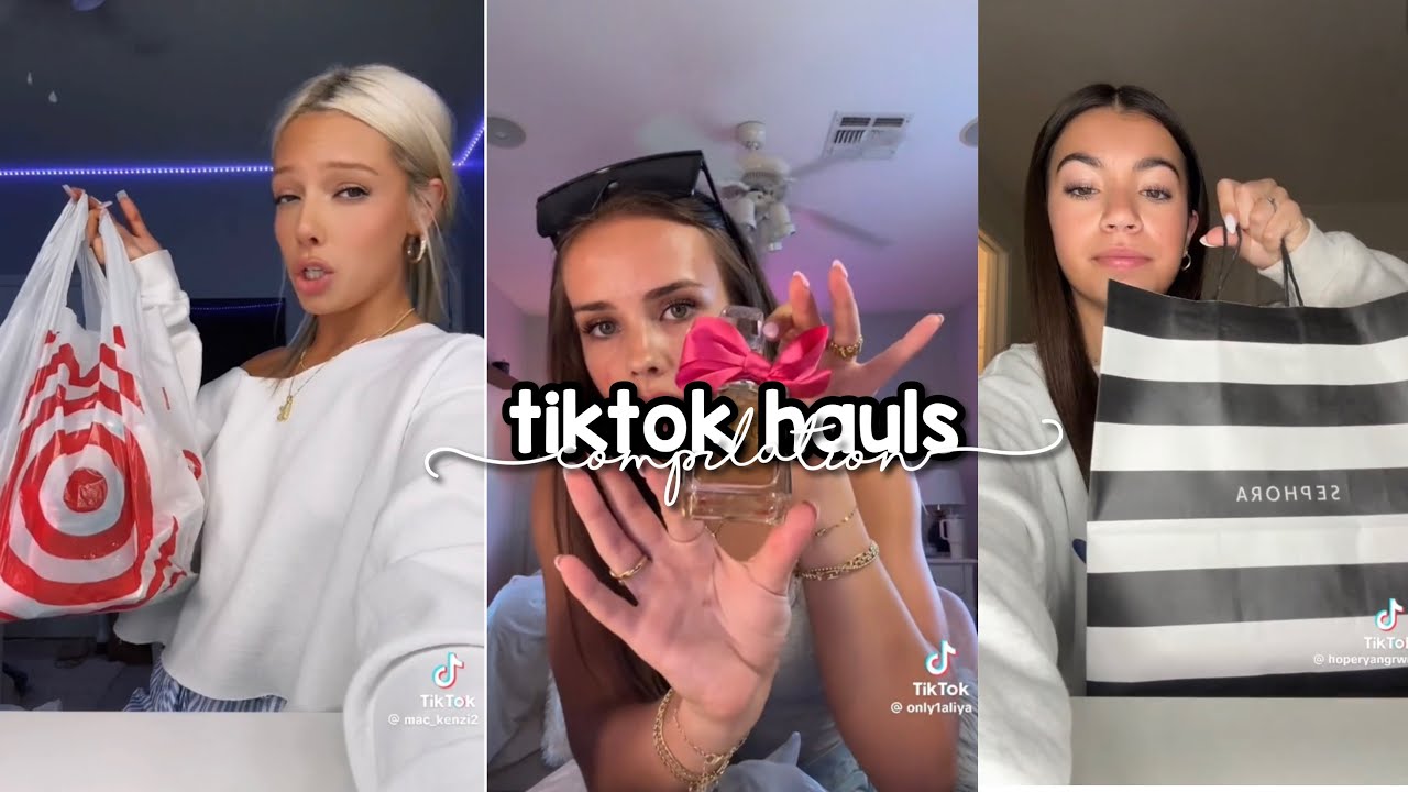 tiktok hauls compilation