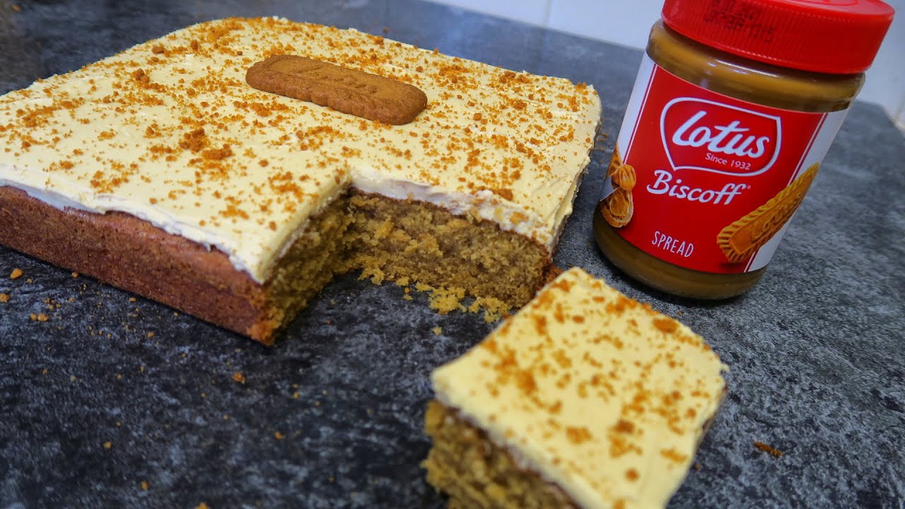 How To Make Lotus Biscoff Traybake