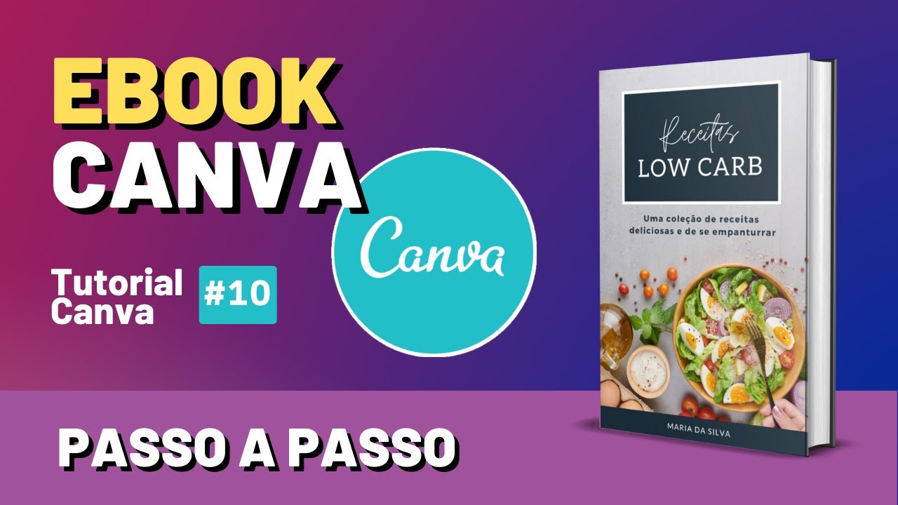 Como Criar um EBOOK GRÁTIS no Canva para Isca Digital  - Tutorial Canva #10